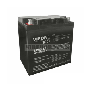 Baterie olověná 12V 55Ah VIPOW